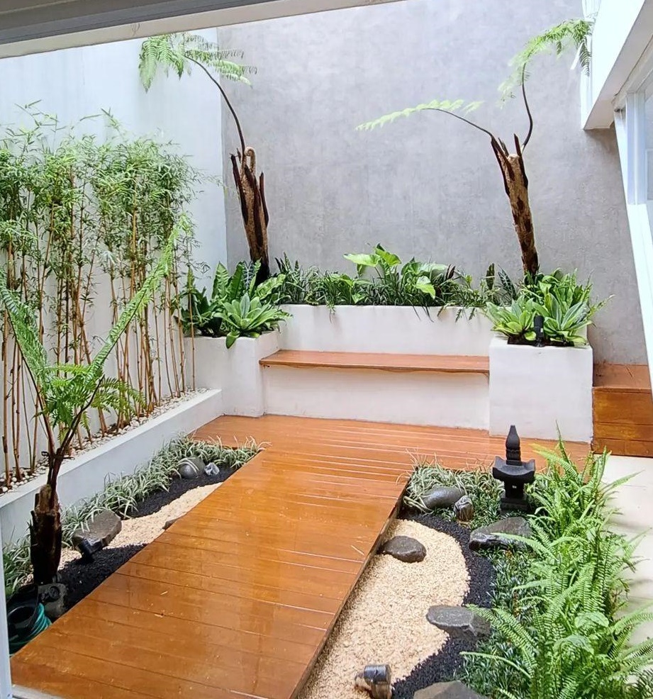 Jasa tukang taman desain pembuatan taman